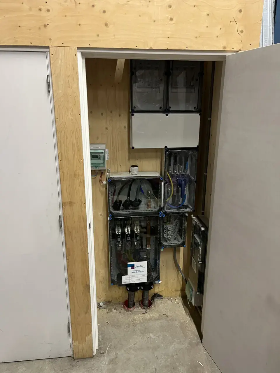 Technische controle van een zakelijke energie-installatie